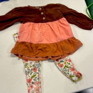 Mud pie 2 piece outfit